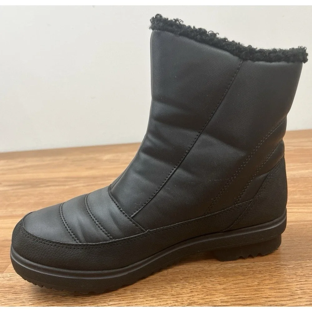 JBU Snowbound Black Winter Boots Women's Size 6.5